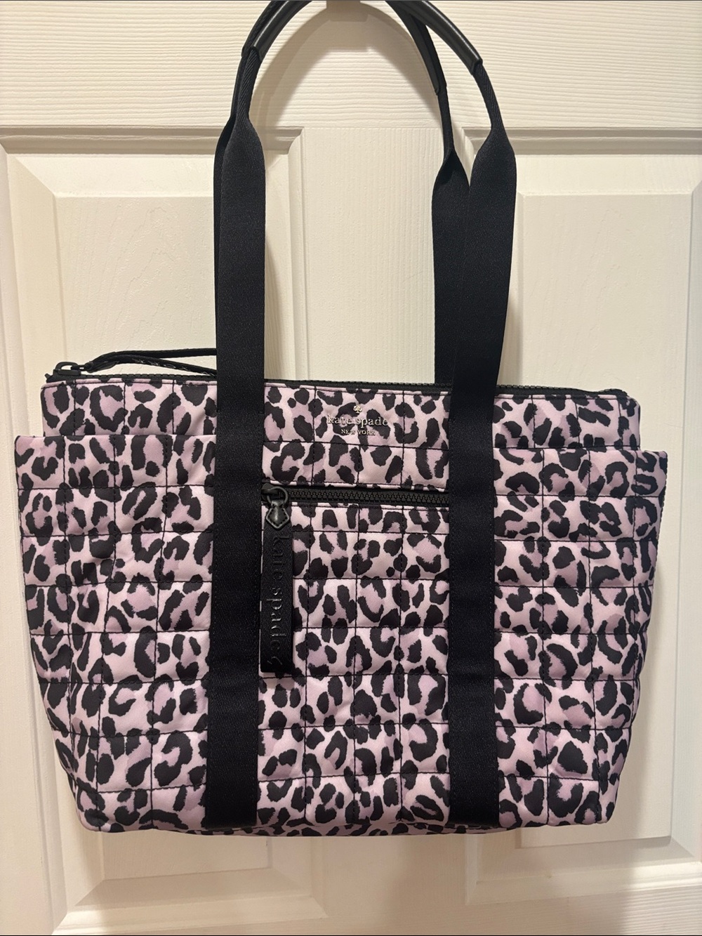 kate spade Quilted Leopard Tote